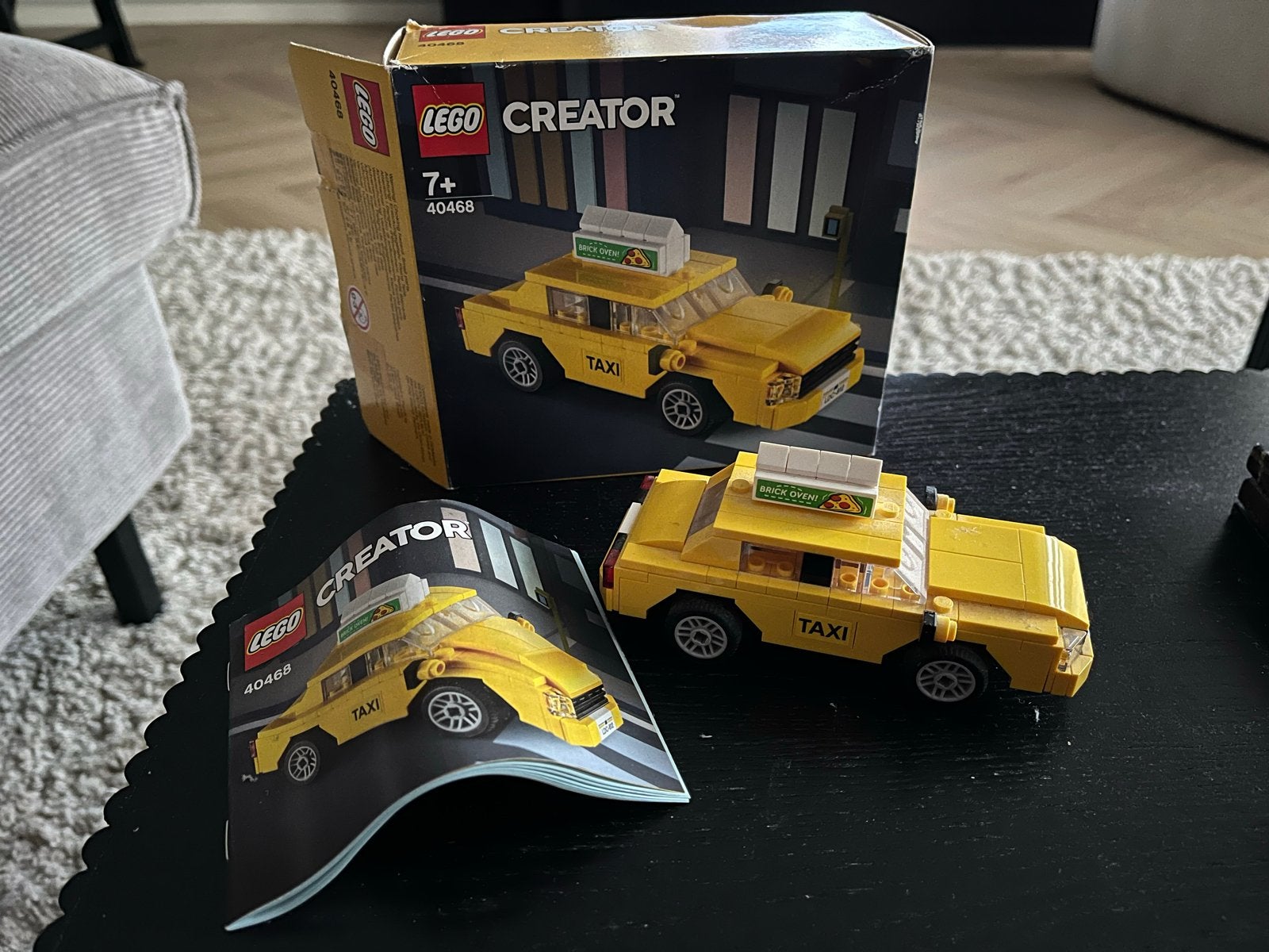 Lego Creator 40468 Taxi -  met doos en instructies, Ophalen of Verzenden, Zo goed als nieuw, Lego
