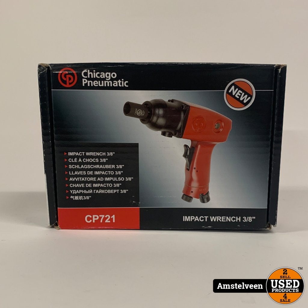 Chicago Pneumatic Pneumatische slagmoersleutel 3/8 CP721 | N, Flex Ltd., Nieuw, https://flex.com/contact-us, Nobelstraat 10, 5807 GA Oostrum LB, Limburg, Nederland