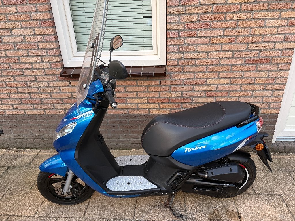 Te koop Peugeot Kisbee RS, Ophalen, Zo goed als nieuw, Benzine, Peugeot