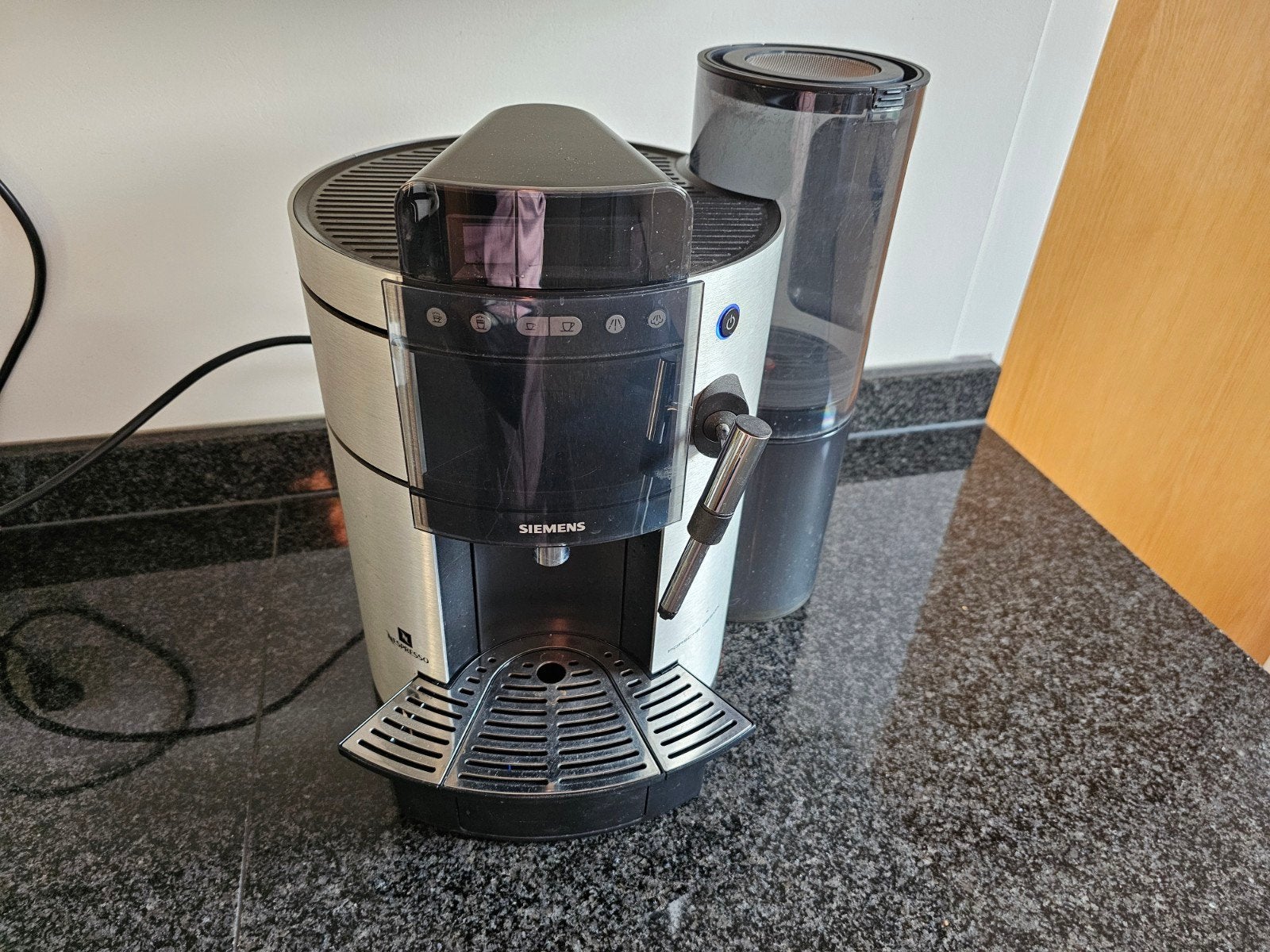 Siemens Porsche design - Volautomatische Koffiemachine, Ophalen, Gebruikt, 10 kopjes of meer, Koffiemachine
