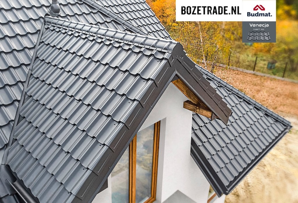 DAKPANPLATEN! MOOISTE en BESTE dakplaat op de makrt. Uniek!!, Doe-het-zelf en Verbouw, Zwart, Nieuw, Ophalen of Verzenden, 15 m² of meer