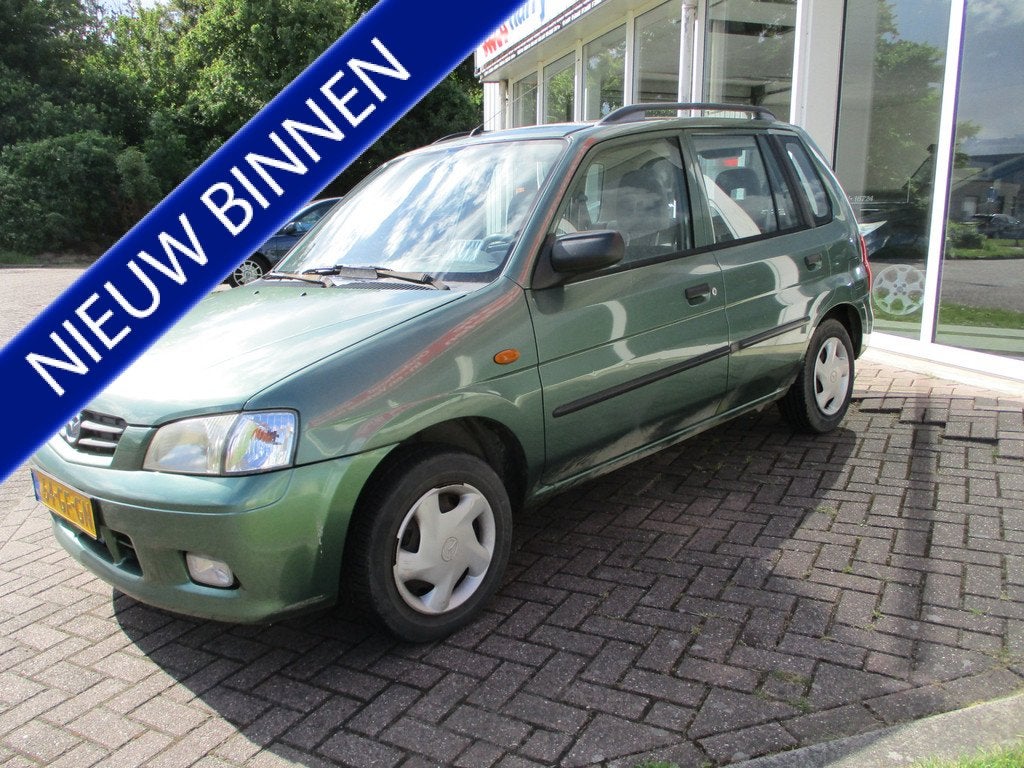 Mazda Demio 1.3 Exclusive Kilometerstand Nap! (bj 2000), Voorwielaandrijving, Stof, 63 pk, Bedrijf