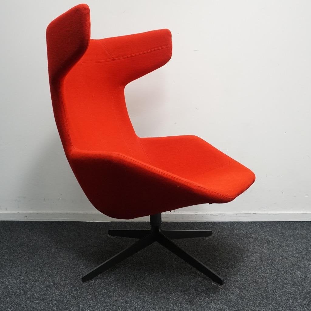 Moroso Take A Line For A Walk Fauteuil | rood, Gebruikt, -, 75 tot 100 cm, Ophalen of Verzenden