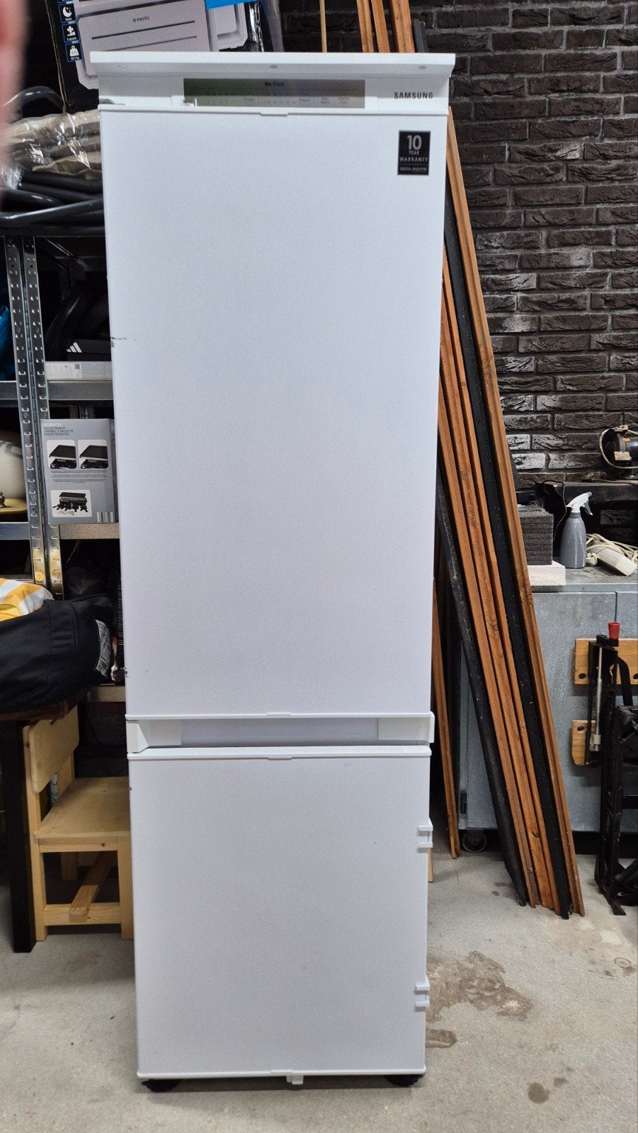Samsung inbouw koelkast /koelvriescombinatie NO FROST, Ophalen, Zo goed als nieuw, 45 tot 60 cm, 160 cm of meer