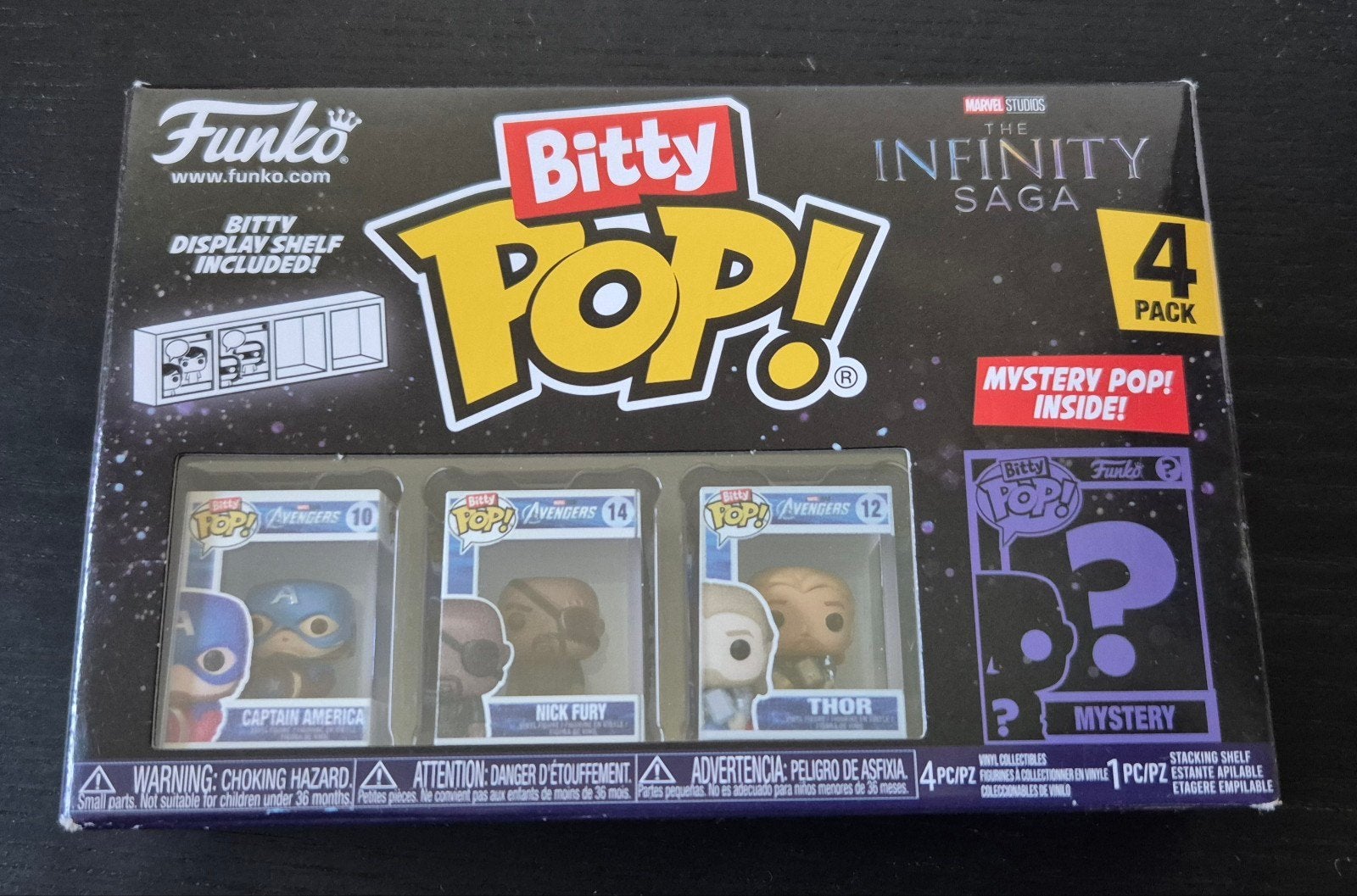 Funko Bitty Pop! The Infinity Saga 4-pack met display, Ophalen of Verzenden, Nieuw
