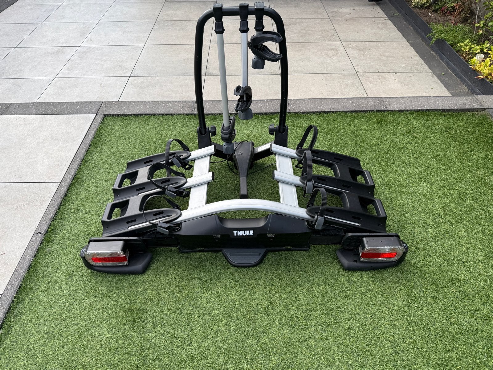 Thule VeloCompact 927 Trekhaakdrager voor 3 fietsen, Auto diversen, Fietsendragers, Ophalen, 3 fietsen of meer, Gebruikt, Trekhaakdrager