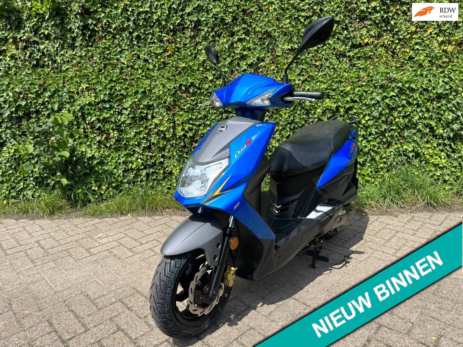 SYM Orbit 3 EURO5 45 km Scooter BETAAL met in3, 49 cc, S, Benzine, S
s  s, NL