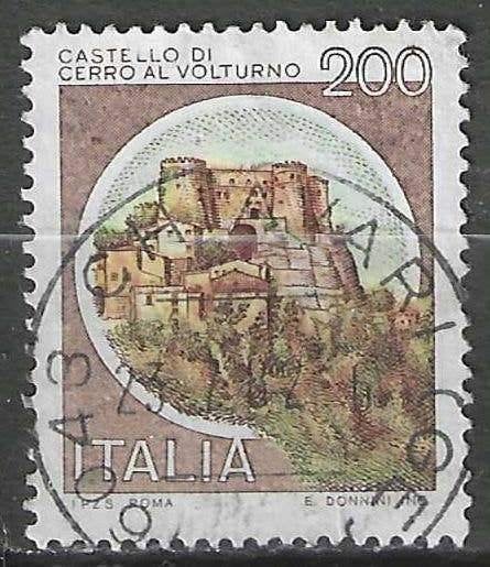 Italie 1980 - Yvert 1445 - Castello Pandone - 200 l.  (ST), Verzenden, Gestempeld