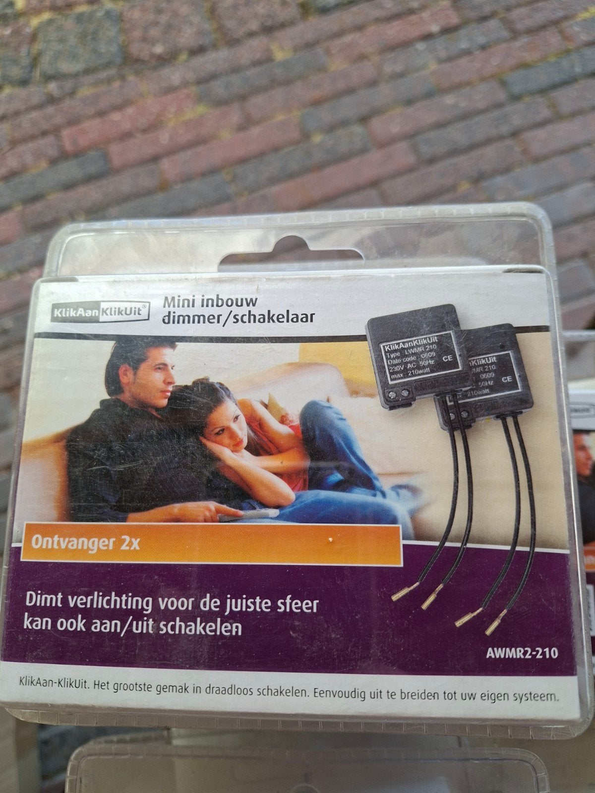 KlikAanKlikUit AWM2-210 Mini Inbouw Dimmer/Schakelaar, Ophalen of Verzenden
