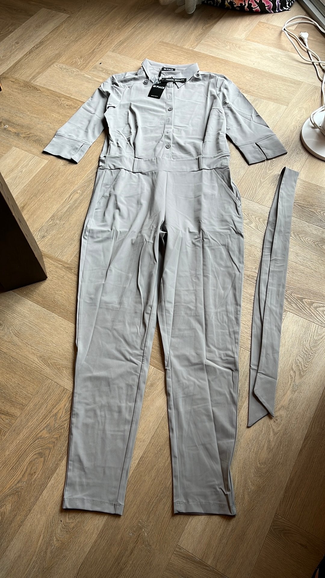 Dames jumpsuit maat XL Mi Piace, Kleding | Dames, Jumpsuits, Ophalen of Verzenden, Nieuw, Maat 46/48 (XL) of groter, Grijs