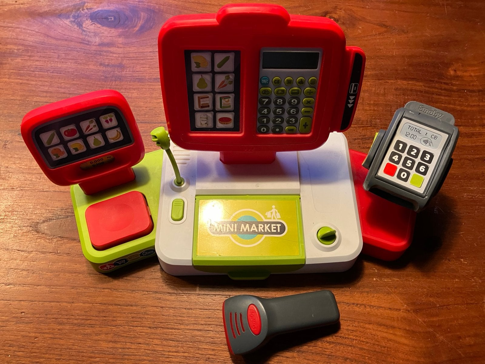 Smoby speelgoedkassa - rood, Ophalen, Gebruikt, Jongen of Meisje