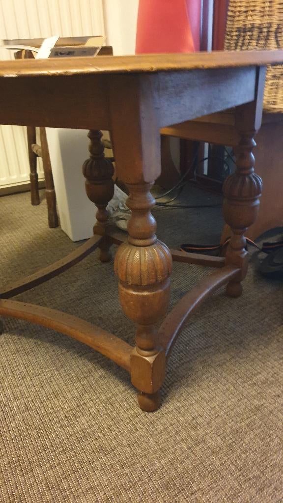 tafel rond, Huis en Inrichting, Tafels | Eettafels, Ophalen, Gebruikt, 50 tot 100 cm, 50 tot 100 cm