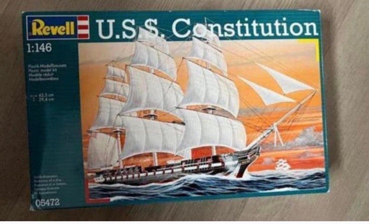 U.S.S. Constitution, Hobby en Vrije tijd, Modelbouw | Boten en Schepen, Ophalen of Verzenden, Nieuw, 1:200 of kleiner, Revell