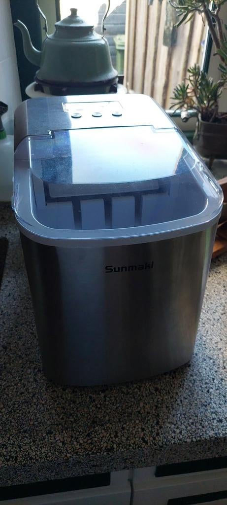 Sunmaki IJsmachine - Perfect voor koude drankjes!, Witgoed en Apparatuur, IJsmachines, Ophalen of Verzenden, Zo goed als nieuw