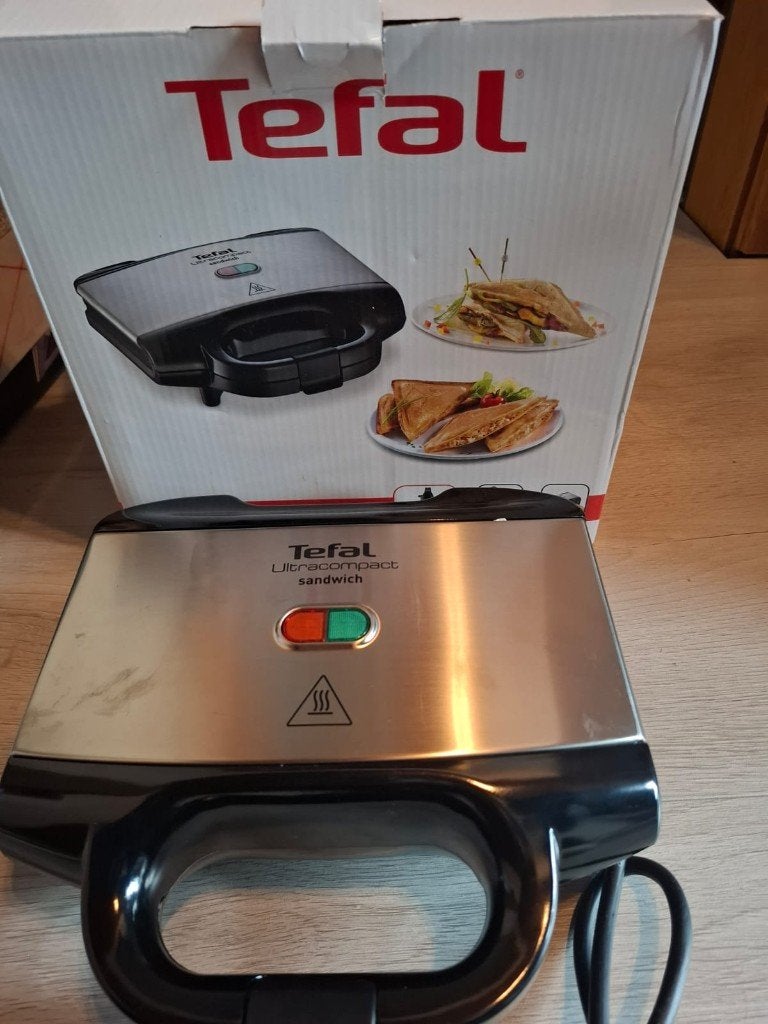 Tefal Ultracompact Sandwichmaker - Nieuw, ongebruikt, Ophalen of Verzenden, Nieuw