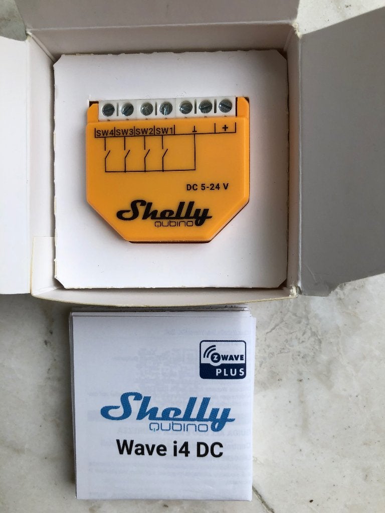 Shelly Wave i4 DC nieuw, Ophalen, Nieuw, Schakelaar