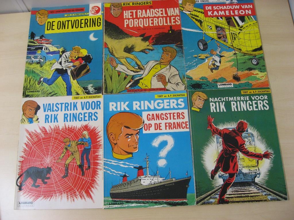 Rik Ringers. 24 X, Eén stripboek, Ophalen of Verzenden, Gelezen