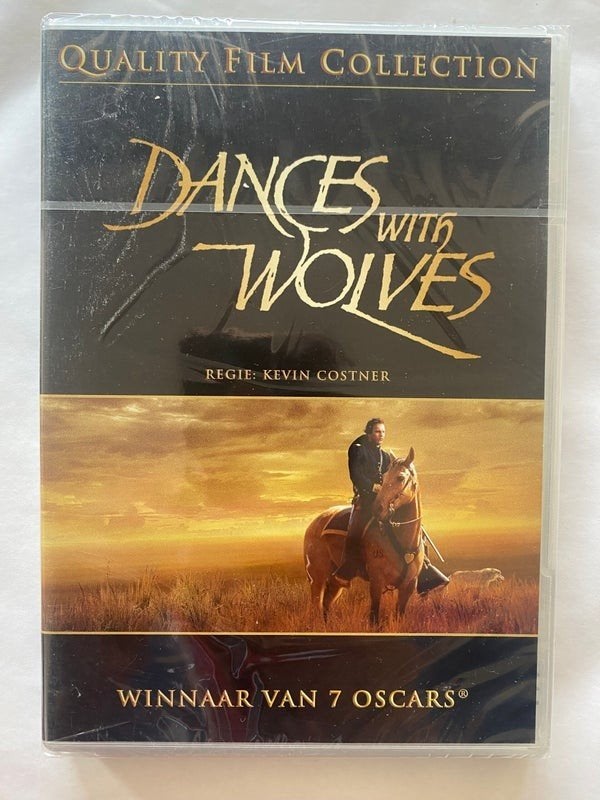 DANCES WITH WOLVES (IN SEAL) (DVD), Vanaf 16 jaar, Verzenden, Zo goed als nieuw