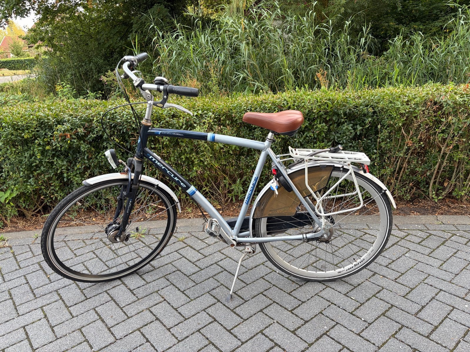 Mercure herenfiets - Opknapper met nieuw zadel en voorband, Gebruikt, Versnellingen, Trommelrem, Ophalen
