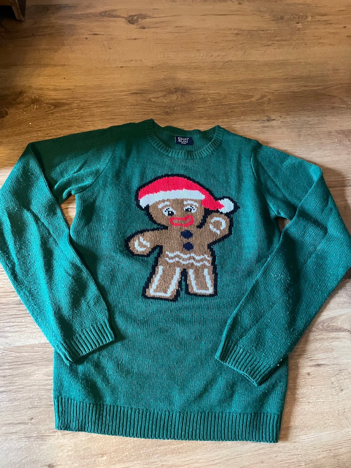 Kersttrui kerst trui 152 / 158 koekemannetje, Ophalen of Verzenden, Gebruikt, Jongen of Meisje, Trui of Vest