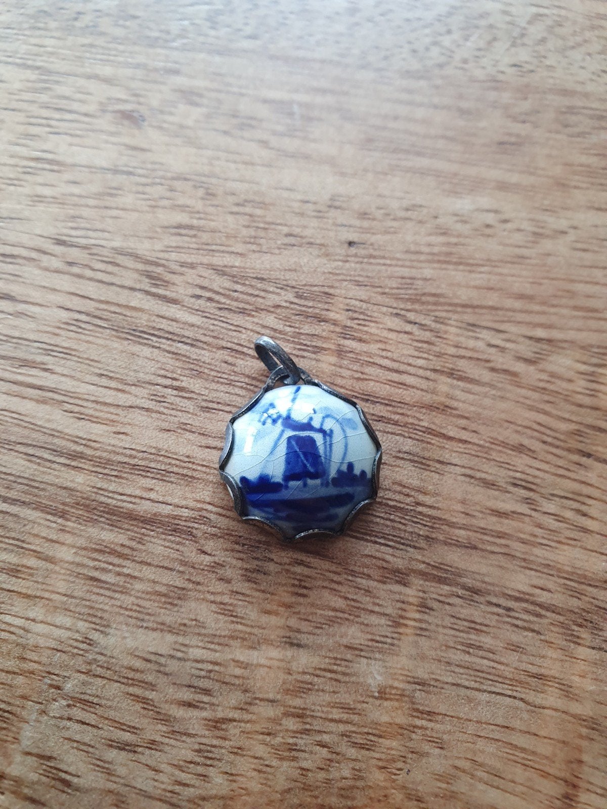 antiek delft blauw hanger, Ophalen of Verzenden, Zo goed als nieuw, Overige materialen, Overige merken