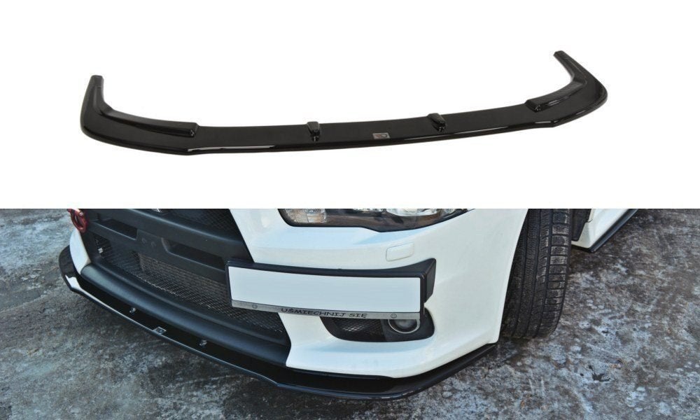 Voorlip spoiler sideskirt diffuser - Mitsubishi Evolution 10, Ophalen of Verzenden