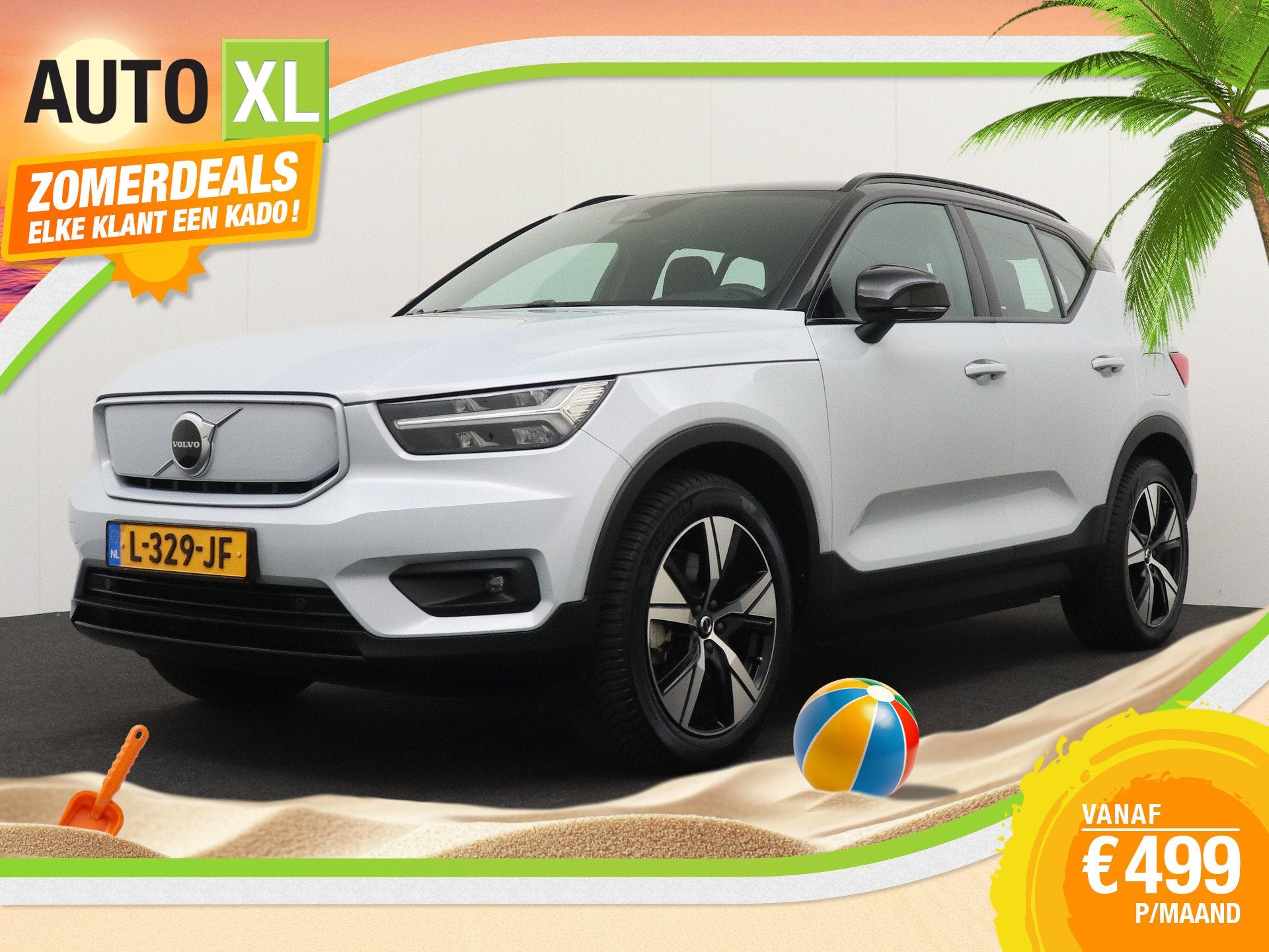 Volvo XC40 Recharge P8 408 PK AWD R-Design (95% SOH) Adap. C, Auto's, Volvo, Gebruikt, Origineel Nederlands, 416 km, Vierwielaandrijving