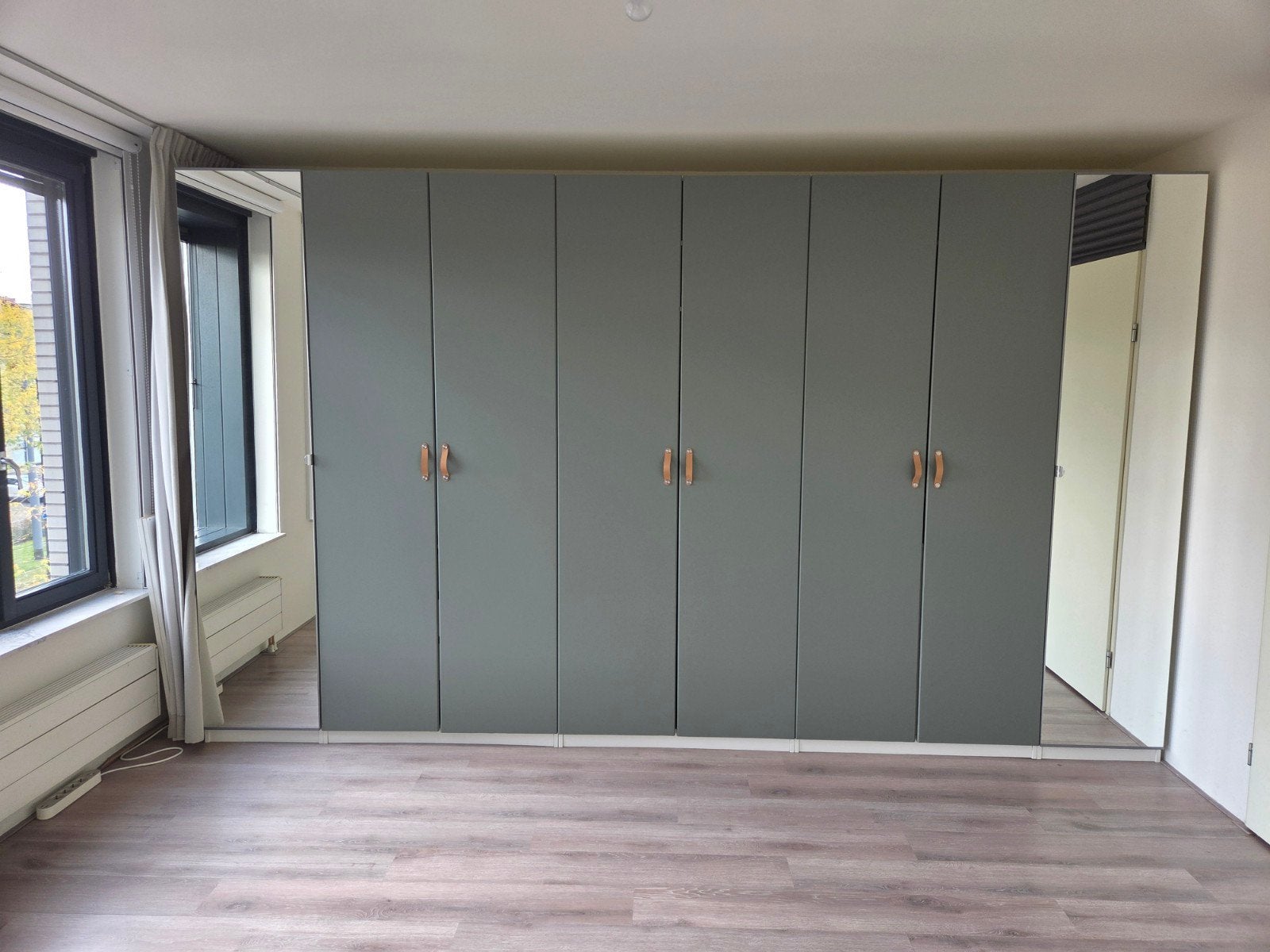 IKEA Pax kast wit met openslaande deuren (400x236x58), Huis en Inrichting, Ophalen, Gebruikt, 200 cm of meer, Met lade(s)