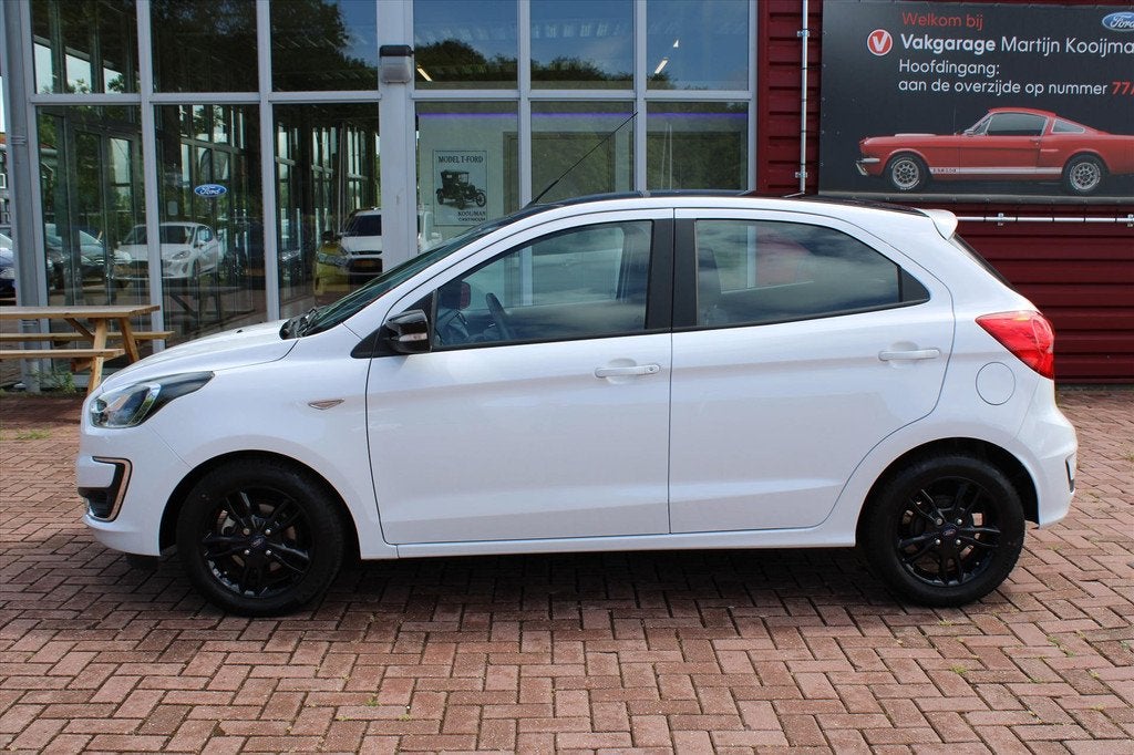 FORD Ka+ 1.2 85pk Trend Ultimate White, Auto's, 12 maanden, Stof, 1041 kg, Wit