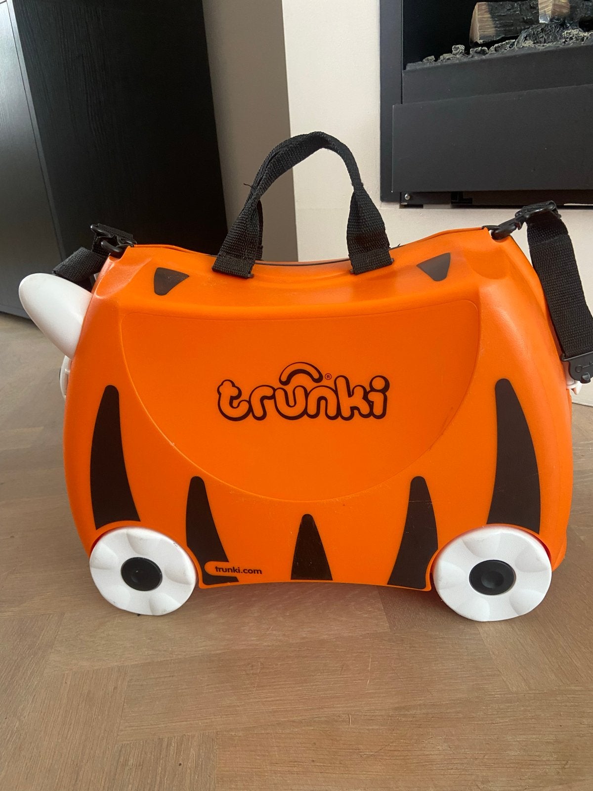 Trunki Ride-on Koffer Tijger Tipu - Handbagage Kinderkoffer, Ophalen, Gebruikt