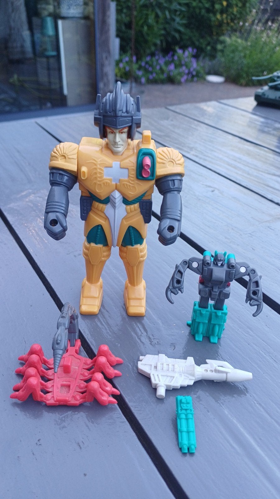 Transformers G1 Pretender Pincher Autobot 1988/1989 compleet, Verzamelen, Transformers, G1, Ophalen of Verzenden