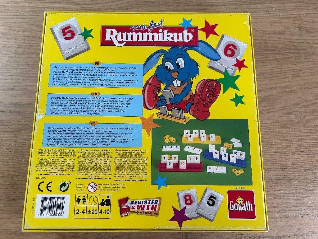 Rummikub Junior Goliath, Ophalen of Verzenden, Zo goed als nieuw