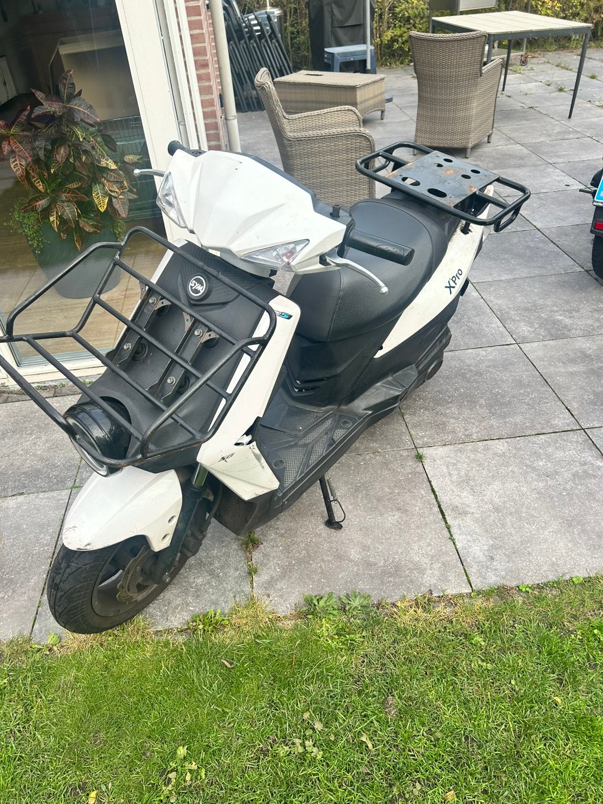 Sym xpro- alles werkt, Fietsen en Brommers, Ophalen, Gebruikt