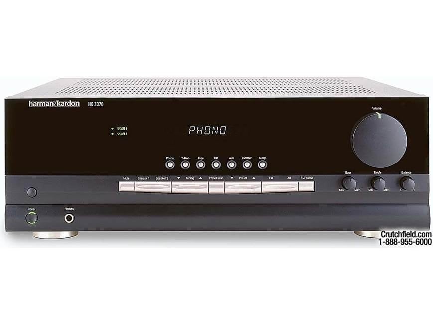Harman/Kardon HK 3370 Stereo Receiver, Gebruikt, 60 tot 120 watt, Stereo, Ophalen