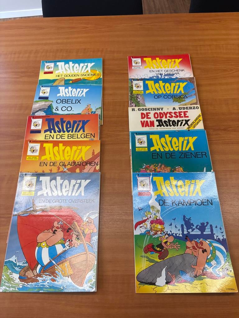 Asterix stripboeken - Diverse titels, Meerdere stripboeken, Ophalen of Verzenden, Gelezen