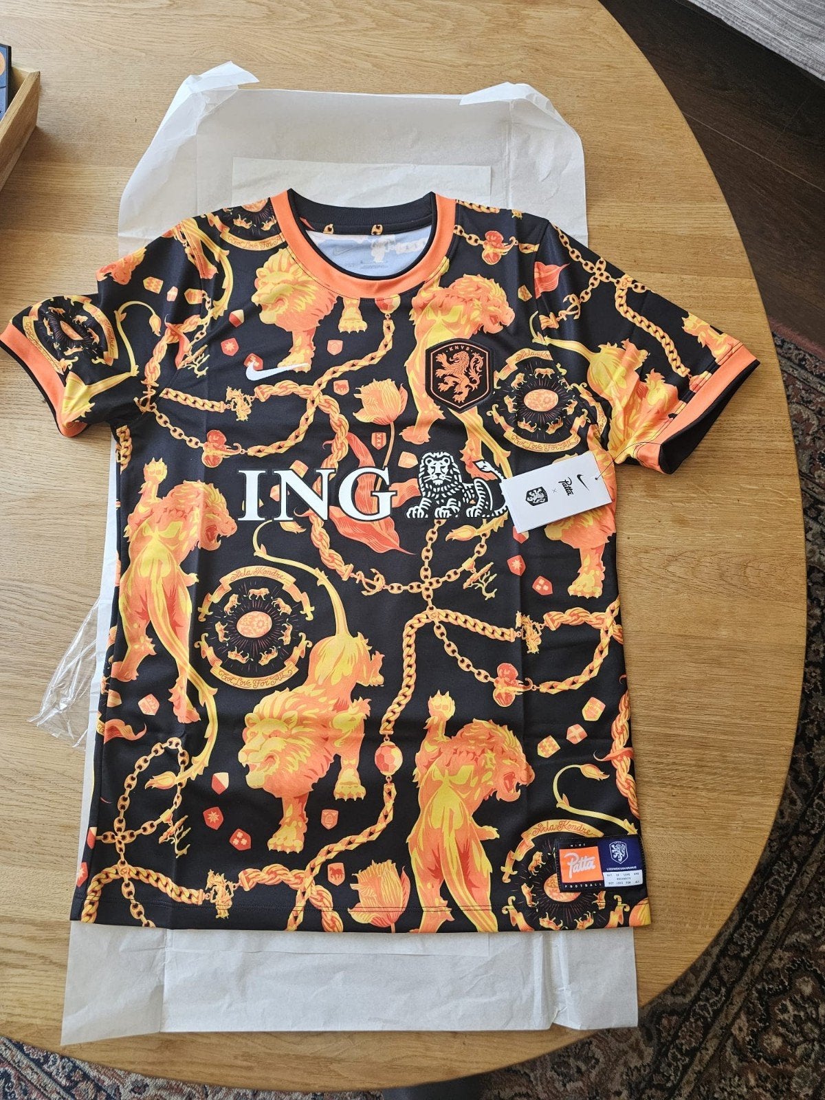 Nike x Patta Pre-Match Voetbalshirt Maat M Nieuw, Nike, Nieuw, Ophalen of Verzenden, Voetbal