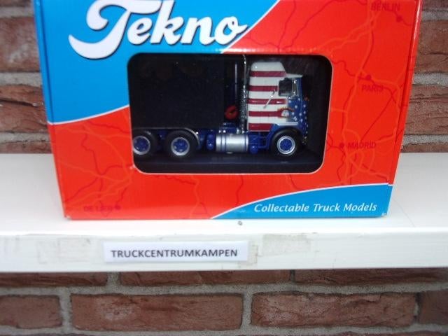 Tekno  Mack  F700  6 x 4  van  Bulldog  Trucking., Ophalen of Verzenden, Nieuw, Bus of Vrachtwagen, Tekno