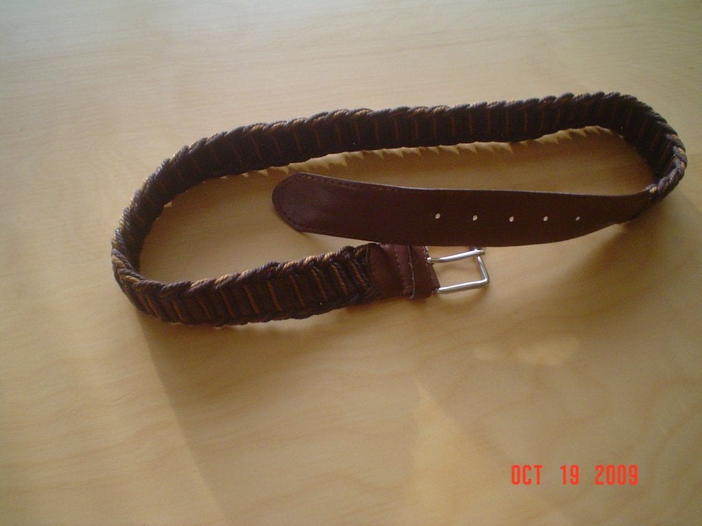 Lederen Riem, Kleding | Dames, Verzenden, Nieuw, Bruin, Tailleriem