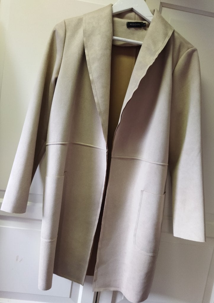 Pescara Nieuwe Suèdine Blazer Crème Maat S, Kleding | Dames, Beige, Pescara, Nieuw, Ophalen of Verzenden