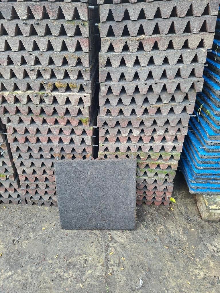 350 rubberen tegels 50x50x6 cm staltegels stalmatten, Dieren en Toebehoren, Stalling en Weidegang