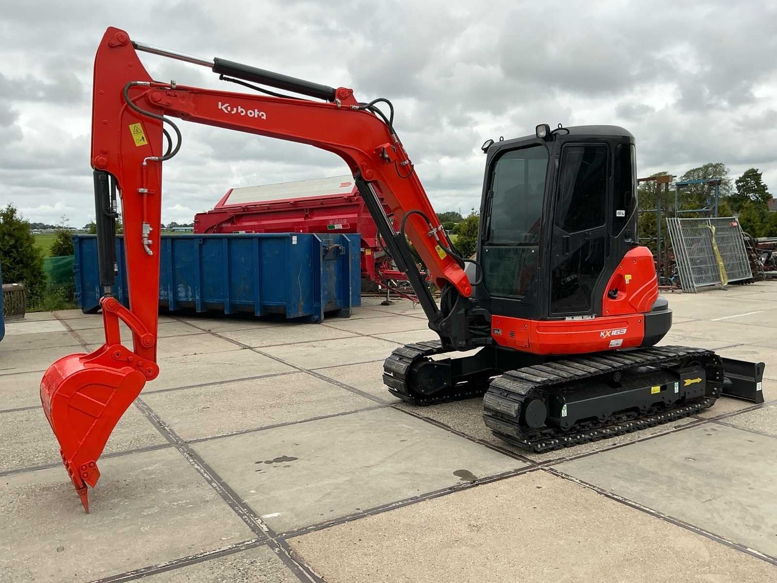 2014 Kubota KX163 - Midigraafmachine, Graafmachine