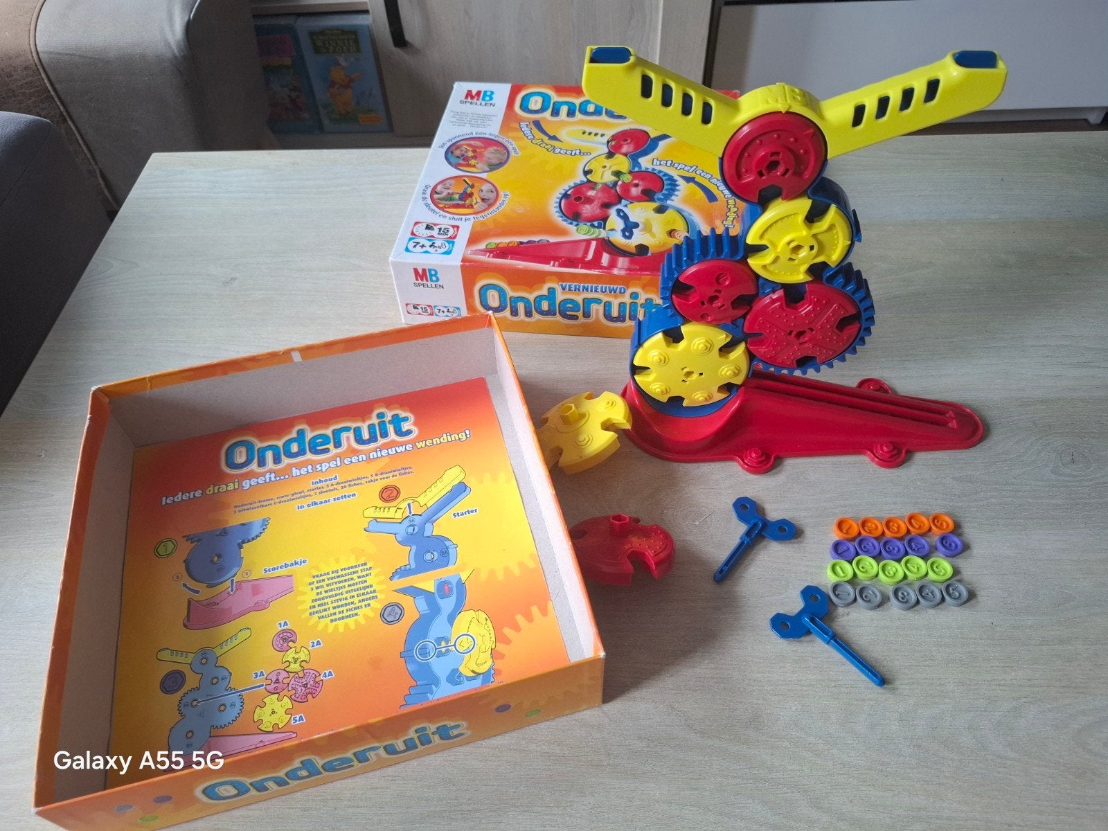Onderuit MB Spellen - Vernieuwd Gezelschapsspel, Ophalen of Verzenden, Mb, Nvt, Nvt
