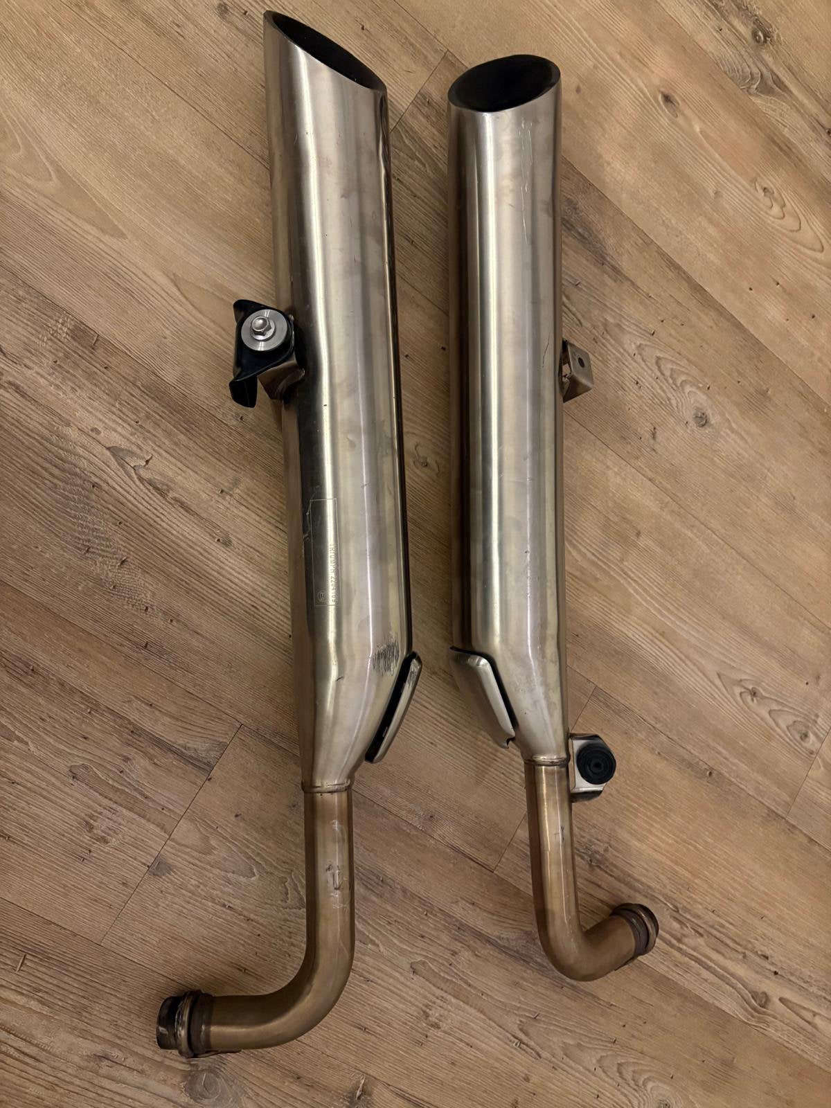 Set einddempers Triumph Bonneville Bobber, Ophalen, Gebruikt