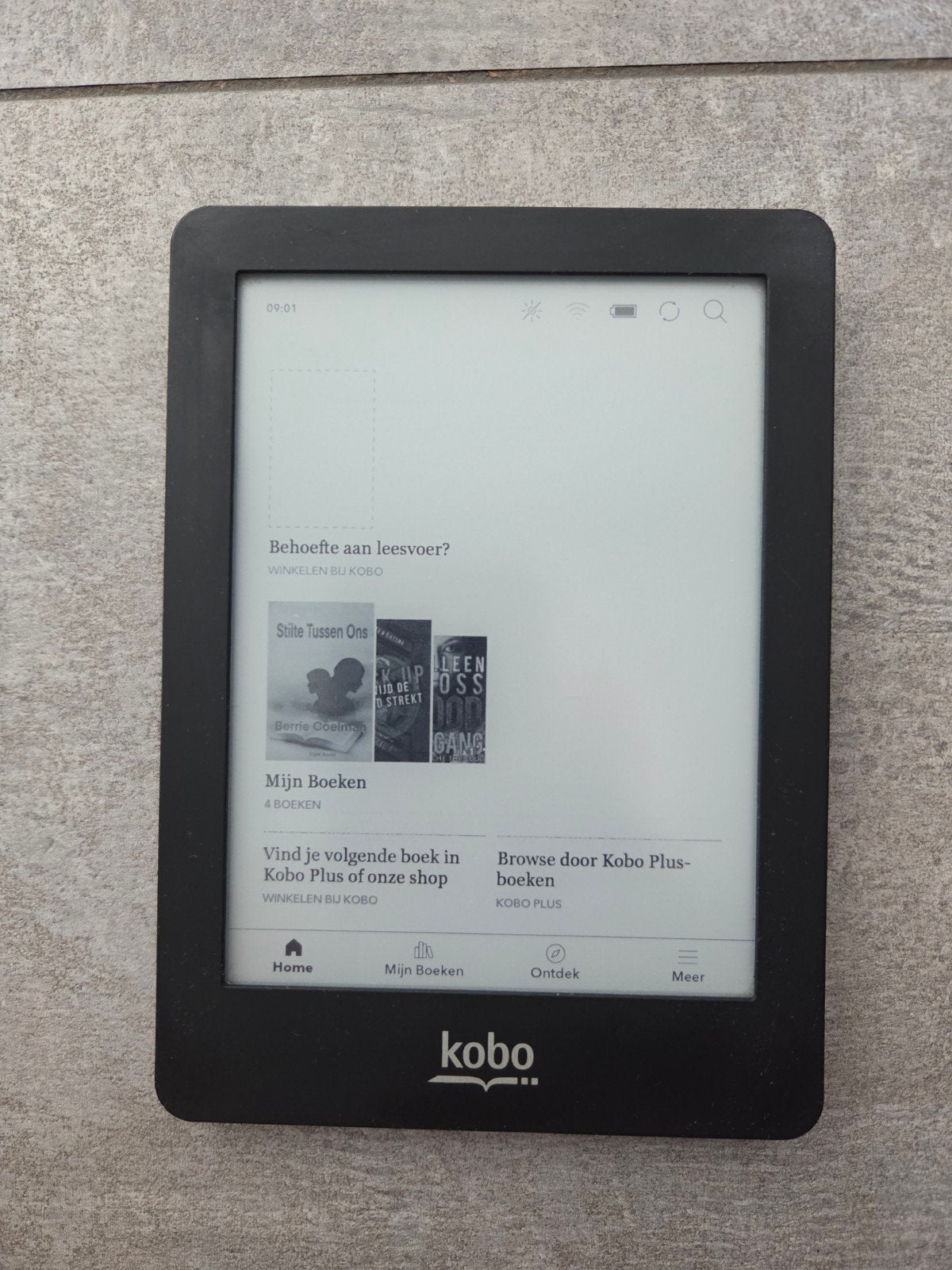 Kobo Glo E Reader, Computers en Software, E-readers, 6 inch of minder, Ophalen of Verzenden, Wi-Fi, 4 GB of minder