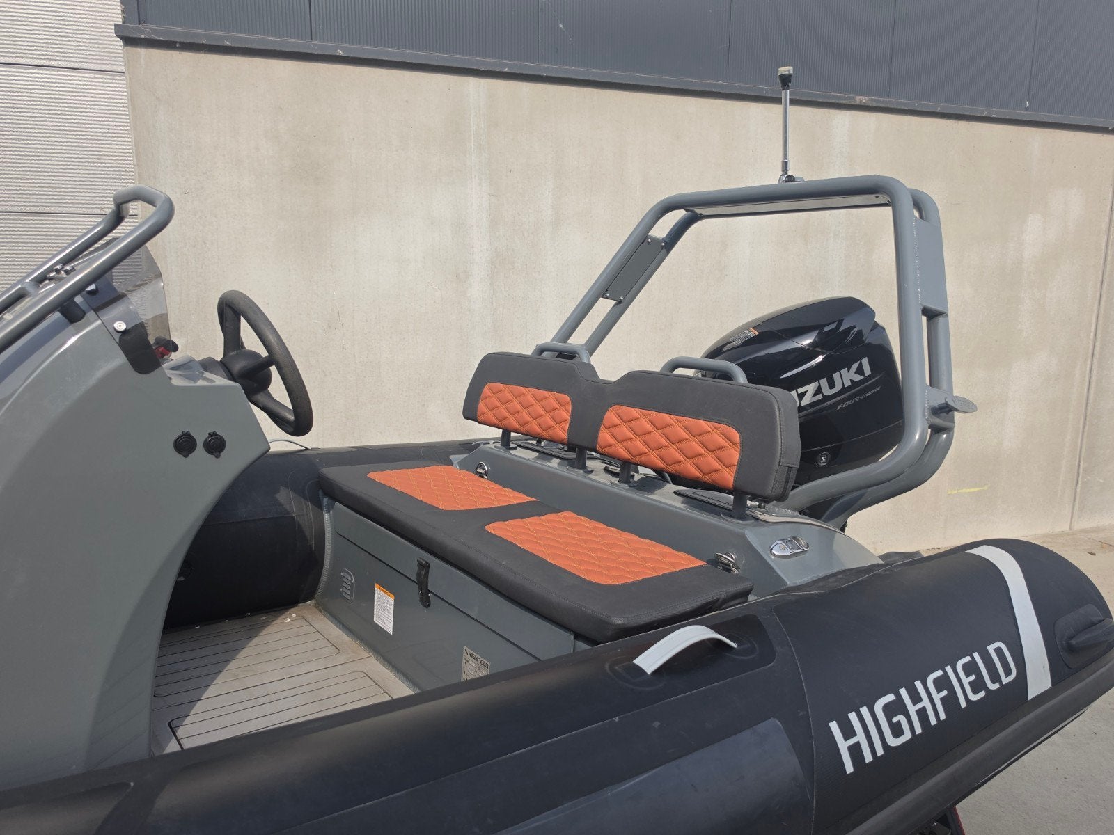 Highfield Sport 420 Hypalon met Suzuki 50pk en trailer, 50 cm, Aluminium, 4 m, Ophalen of Verzenden