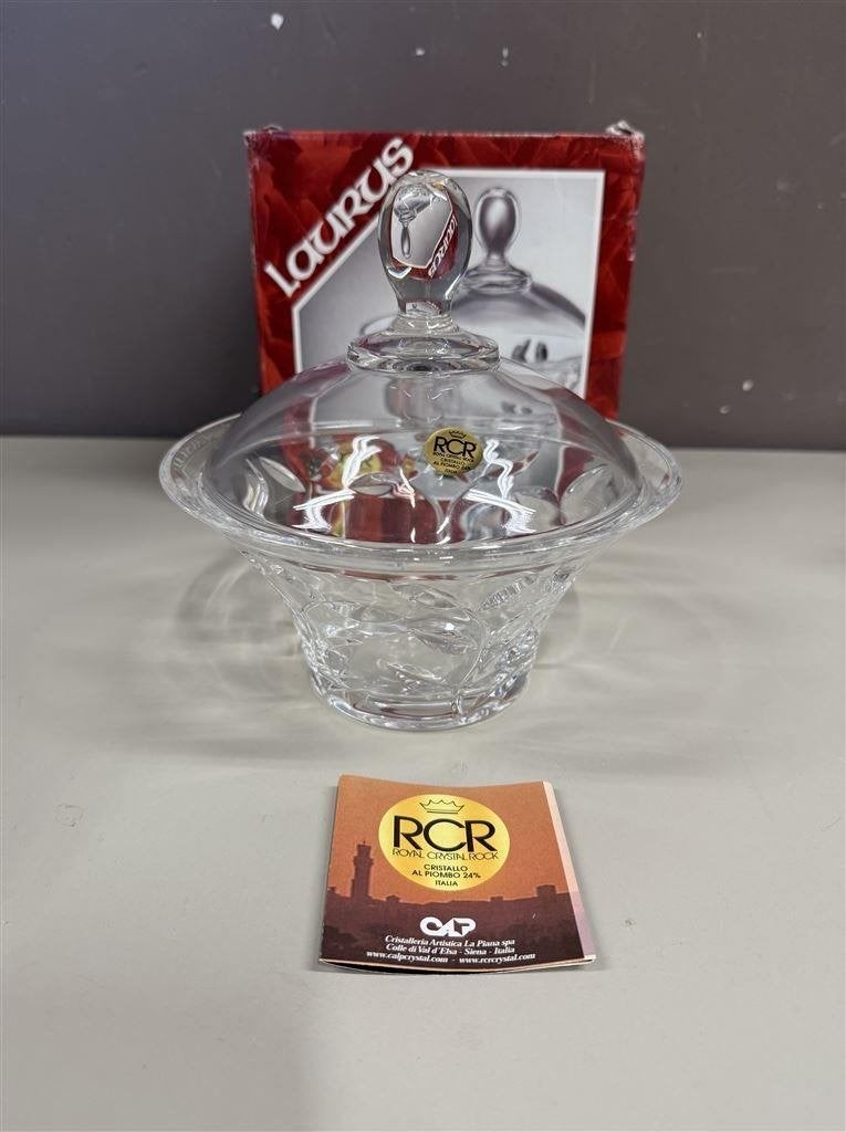 Laurus Royal Crystal Rock - Bon bon Schaal, Ophalen of Verzenden, Nieuw, Porselein, Bestek