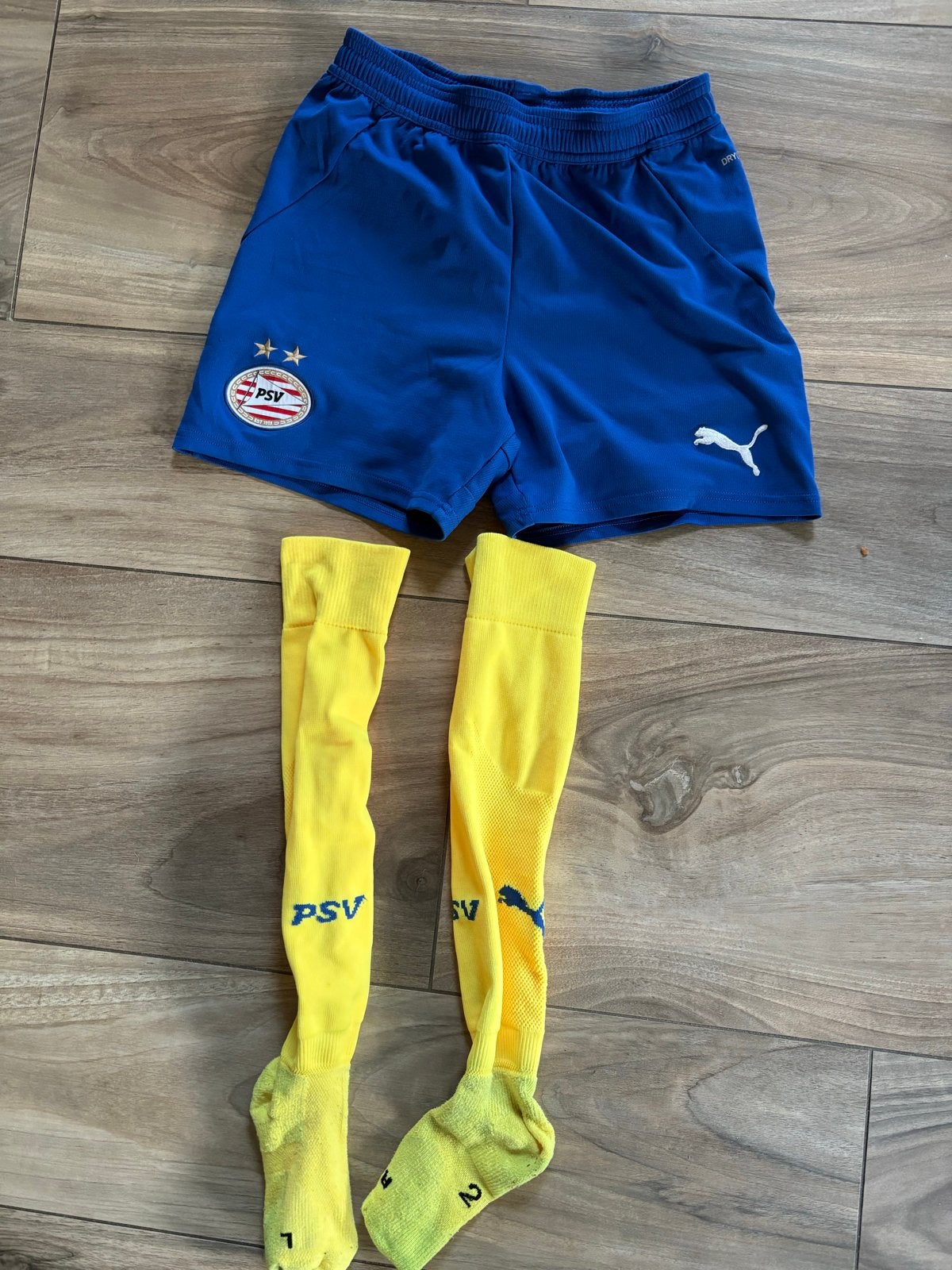 PSV Uit tenue 2022/2023 -maat164, Maat XS of kleiner, Ophalen of Verzenden, Gebruikt, Set