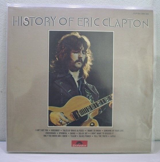 LP - Eric Clapton - History of Eric Clapton - 2LP - Mint, Inclusief binnenhoes, Blues Rock, Ophalen of Verzenden, Zo goed als nieuw
