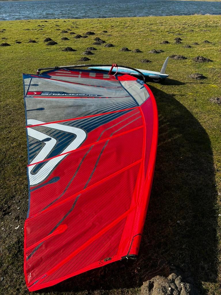 Severne Overdrive  freerace / Garageverkoop, Watersport en Boten, Windsurfen, Ophalen, Zo goed als nieuw, Overige typen, 5 tot 7 m²