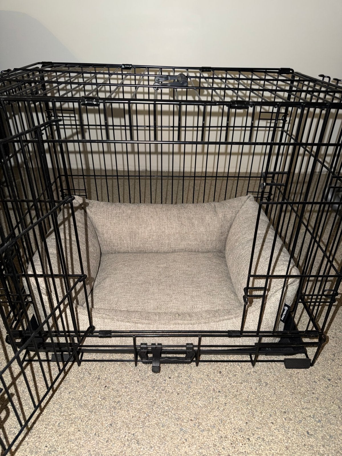 Honden bench nieuw, Ophalen